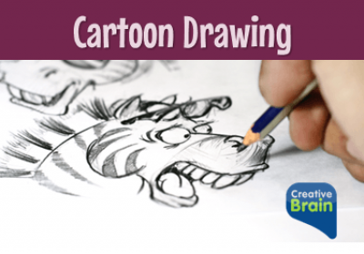 Live Virtual Classes: Cartoon Drawing Live Virtual Class 01/06-01/27/2022,  3-4PM PST